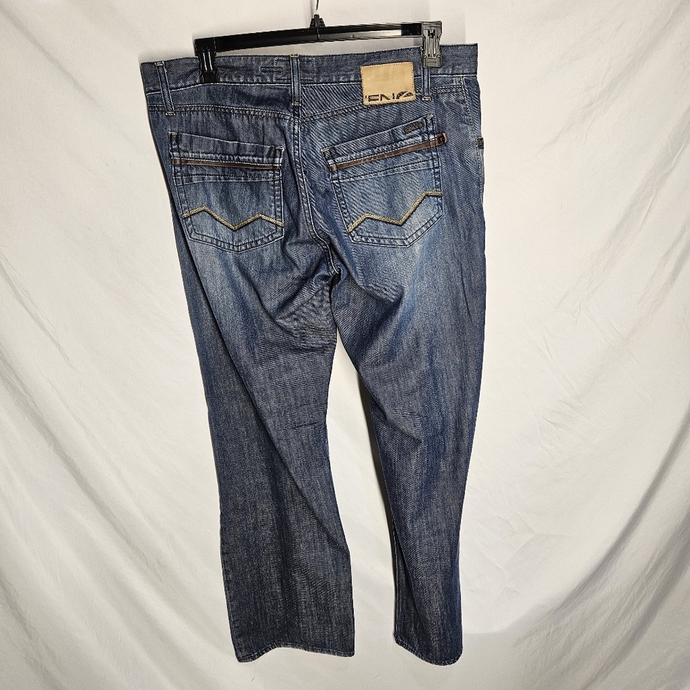 Energie Bukley Session Men's Jeans 38x34 – Low-Rise – Button Fly Distressed VGC - Picture 4 of 9